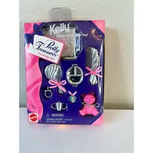 1996 Kelly Pretty Treasures Feeding Set #16331 Barbie Baby Accessories